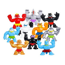 Héros de Goo Jit Zu Minis, Pack Méga 10 Minis à Étendre, Écraser, Combattre !
