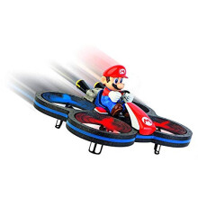 9003150030249 370503024 Mario Kart RC Nintendo Mini Copter Quadcopter RTF Beginners, Red/Black