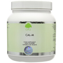Cal-M Powder | 500g tub | Calcium & Magnesium Blend with Cider Vinegar | Cal-mag Drink Powder | Calcium & Magnesium as Mineral Acetates | G&G Vitamins