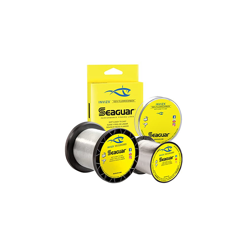 Photos - Fishing Swivel / Snap / Leader SEAGUAR Invizx Fluorocarbon Fishing Line 200yd 10 LB 