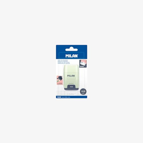 MILAN Blister Sharpener Compact 1918 Assorted Colours