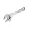 Ridgid Ridgid 86917 762 Chave ajust   vel de 12 polegadas ajust   vel para m   trica e sae prata pequena 1
