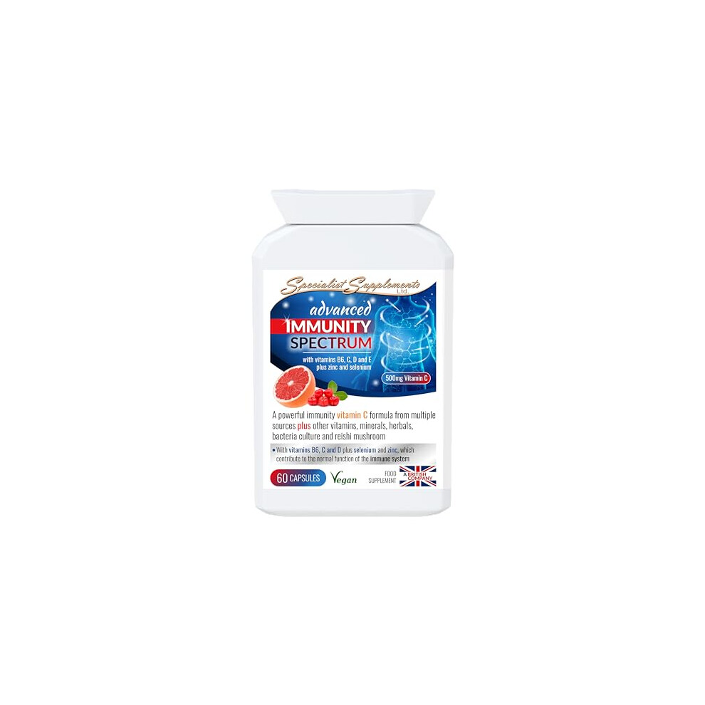 Specialist Supplements Advanced Immunity Spectrum, 60 Capsules