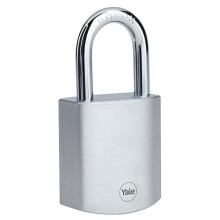 Y128B/50/132/1/B Y128B Series High Security Padlock, Chrome, 50 mm
