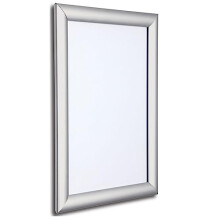 A5 Snap Frame – Silver 25mm Frame with Mitred Corners - A5 poster size – 148mm x 210mm (2 x A5 Frame)