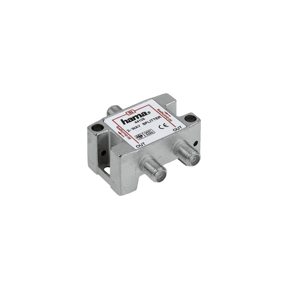 2-way Satellite Splitter, fully shielded