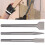 Carbon Steel Chisel, 3PCS Scaling Flat Point Rotating Hammer Drill Bits for for Hilti Electrical Tools (SDS MAX (Five pits)) 7