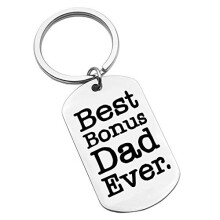 Fathers Day Keyring Gift Bonus Dad Gift Appreciation Gift for Father in Law Stepfather Birthday Gift Stepdad Gifts Wedding Gift for Father of the