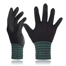 DEX FIT INCONTRI PREMIUM NYLON GUANDI FN320 - Stipt Nitrile Grip 3D -comfort elastico adatto sottile e leggero protezione e durevole traspirabile tra