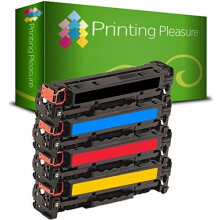 4 (FULL SET) Compatible CF210X-CF213A Toner Cartridges for HP LaserJet Pro 200 Color M251N M251NW MFP M276N M276NW Canon MF8230Cn MF8280Cw -