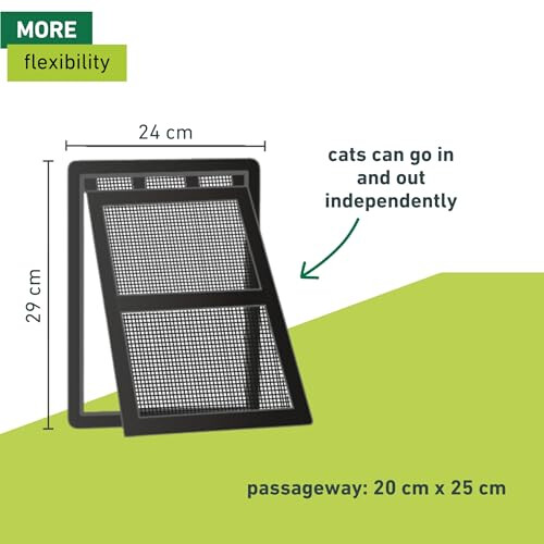 03333 Insect Protection Cat Flap and clip system 2