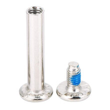 Inline Skate Screws, 10pcs 31mm 36mm Durable Iron Inline Skating Screws Inline Skate Wheel Screws Fittings Skates Wheel Axles Hardware(36mm)