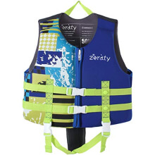 Kids Swim Vest Float Jacket for Toddlers with Adjustable Strap for Boys Girls Age 2-9+ Years/33-88Lbs