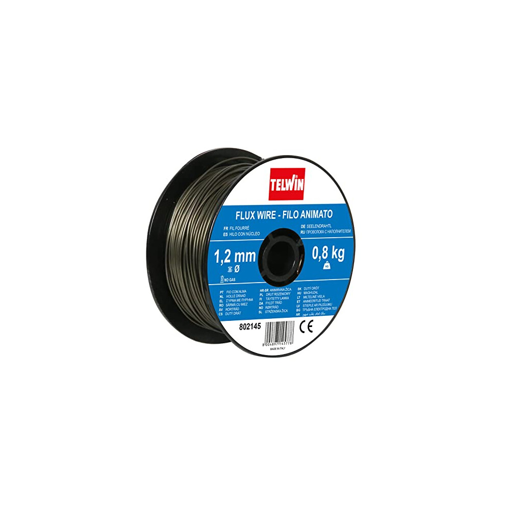 802145 Animated Wire Coil Diameter 1.2 Mm, 0.8 Kg For Welding, Grey 8004897145778