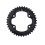 Shimano FC-M6000-2 chainring, 38T-BG 1
