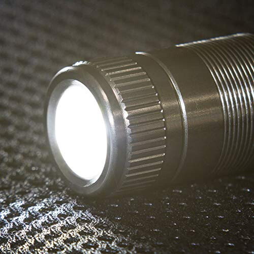 TU312k Micro AAA Water Resistant Keyring Light & Pocket Torch, Silver 1
