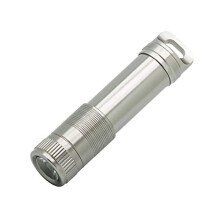 TU312k Micro AAA Water Resistant Keyring Light & Pocket Torch, Silver
