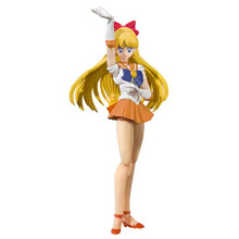 TAMASHII NATIONS Pretty Guardian Sailor Moon Sailor Venus Animation Color Edition Bandai Spirits S.H.Figuarts Actionfigur