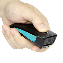 Wireless 1D Laser Barcode Scanner Bluetooth Compatible, Small Pocket USB Automatic Bar code Reader Work with Windows, Mac,Android, iOS Phones, Tablets