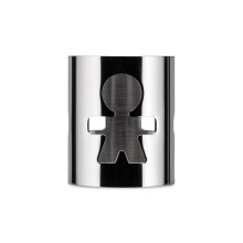 Girotondo Napkin Ring, Man, (AKK10 M) , Black