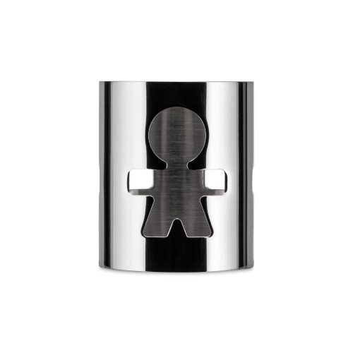 Alessi Girotondo Napkin Ring, Man, (AKK10 M) , Black