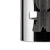 Alessi Girotondo Napkin Ring, Man, (AKK10 M) , Black 3