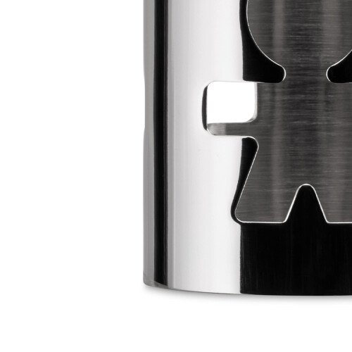 Alessi Girotondo Napkin Ring, Man, (AKK10 M) , Black 2