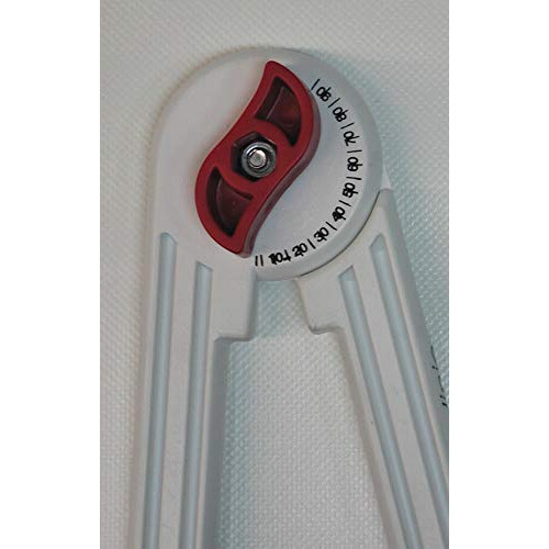 Active Learning Compass with threefoot and Turning Handle, RE-Plastic, White, 60 cm 2
