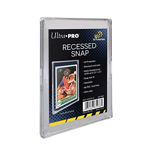 Ultra Pro UV Recessed Snap Card Holder