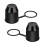 Trailer Hitch Ball Cover, 2 Pcs Trailer Protection Cap Plastic Tow Ball Protection Cover, Dustproof and Waterproof, for Car, RV, Trailer Ball Head 6