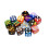 16mm 10-Pack Two Color 6 Sided Dice D6 Polyhedral Dice 3