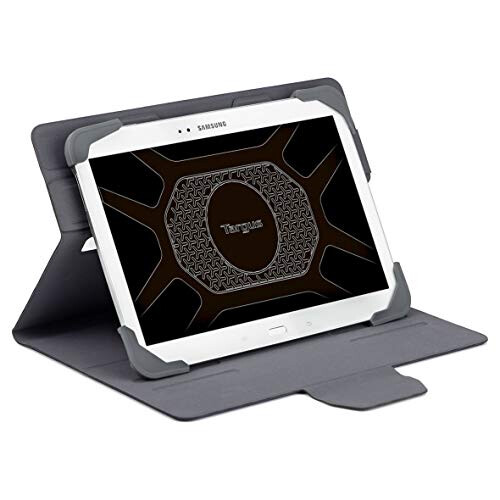 Targus THZ664GL - Pro-Tek Rotating Universal - Flip cover for tablet - polyurethane - black - 8" in 1