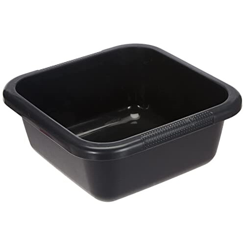 Curver Rectangular Bowl 6.0L in Anthracite, 29.3 x 29.3 x 12 cm