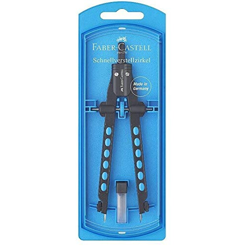 Faber-Castell Factory Neon 2019 Compass (Blue) 2