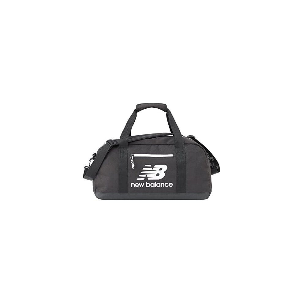 Men's, Women's, Unisex Athletics Duffel Bag, Athletic and Casual Wear, One Size Fits Most, Black/White Print