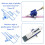 1 Pack Chisel Sharpener Guide, Carbon Steel Honing Guide Jig Clamping Fixed Chisel Adjustable Chisel Sharpener Jig for Wood Chisel Graver Plane Iron 2