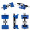 1 Pack Chisel Sharpener Guide, Carbon Steel Honing Guide Jig Clamping Fixed Chisel Adjustable Chisel Sharpener Jig for Wood Chisel Graver Plane Iron 7