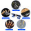 1 Pack Chisel Sharpener Guide, Carbon Steel Honing Guide Jig Clamping Fixed Chisel Adjustable Chisel Sharpener Jig for Wood Chisel Graver Plane Iron 5