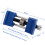 1 Pack Chisel Sharpener Guide, Carbon Steel Honing Guide Jig Clamping Fixed Chisel Adjustable Chisel Sharpener Jig for Wood Chisel Graver Plane Iron 6
