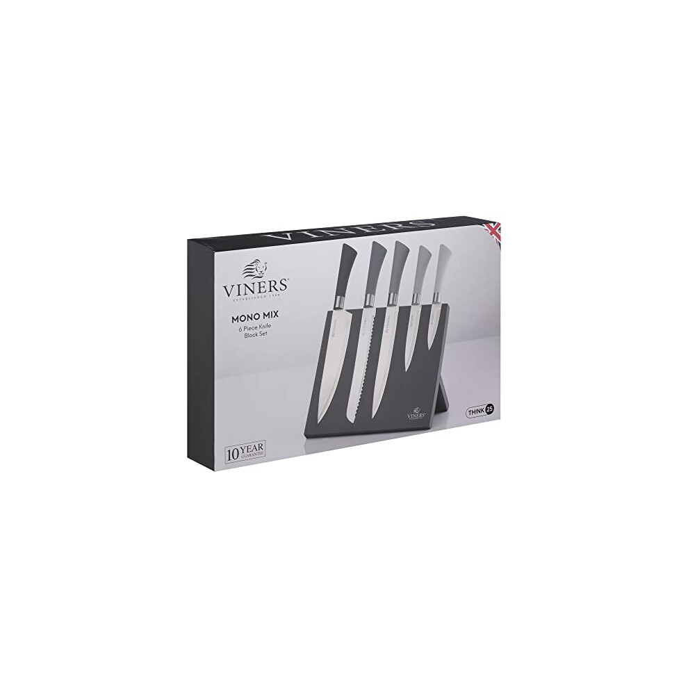 Mono Mix 6 PCE Knife Block Giftbox Set