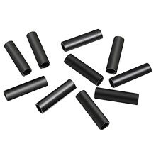 Abrasion Protection Set for Pannier Rack - Set for Protection when Using Bicycle Bags and Panniers on Bicycle I Pack of 10 Black Universal
