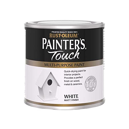 Rust-Oleum Painter's Touch Matt White 250ml 1