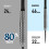 Assassin 80% Tungsten Steel Tip Darts Set, 24g 3