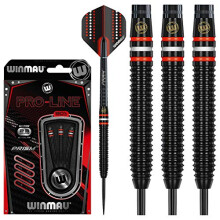 Pro-Line Tungsten Steeltip Dart Set 23 gram with Prism Alpha Flights and Prism Force Shafts (Stems)
