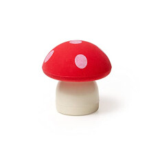 - Eraser with Sharpener Magic Mushroom, 0.5x5 cm, Red Version, to Clear and Tempere, Rubber with Mushroom Shape Sharpener