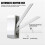 Pull Down Wardrobe Rail Adjustable Width 890mm to 1210mm Pull Down Hanging Rail for Wardrobe Heavy Duty Pull Down Clothes Rail Lift for Closet Load 5