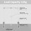 Pull Down Wardrobe Rail Adjustable Width 890mm to 1210mm Pull Down Hanging Rail for Wardrobe Heavy Duty Pull Down Clothes Rail Lift for Closet Load 4