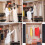 Pull Down Wardrobe Rail Adjustable Width 890mm to 1210mm Pull Down Hanging Rail for Wardrobe Heavy Duty Pull Down Clothes Rail Lift for Closet Load 7