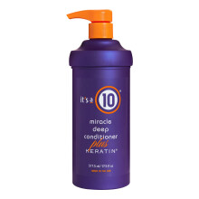 - Miracle Deep Conditioner Plus Keratin Hair Mask, Smoothing and Moisturising for Dry, Damaged Hair, Colour Safe, Natural Ingredients, 518ml