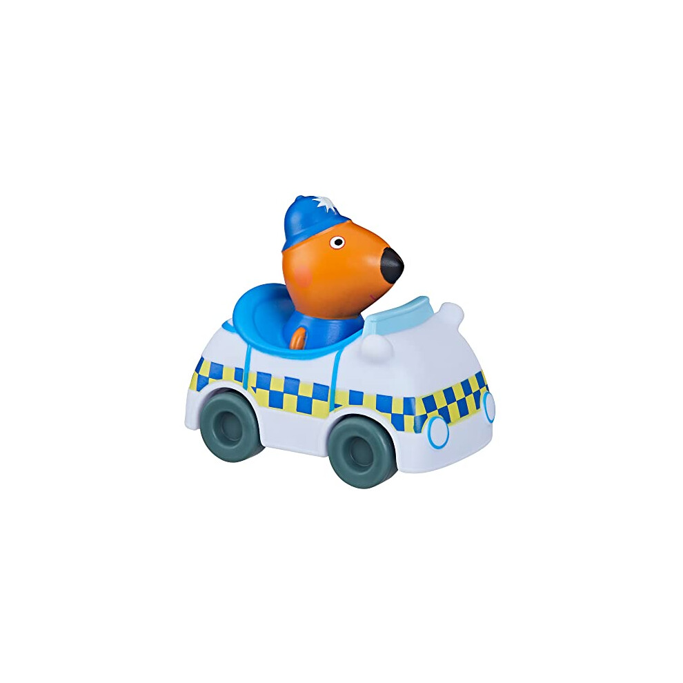 Peppa Pig Little Buggies - Freddy Fox In Police Car Toy Vehicle Play Figure